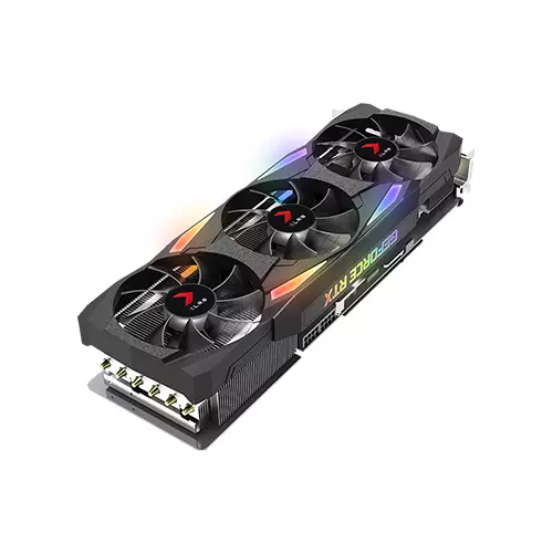 PNY GEFORCE RTX 3070 TI 8GB XLR8 GAMING UPRISING EPIC-X RGB TRIPLE FAN GRAPHICS CARD-gallery-2