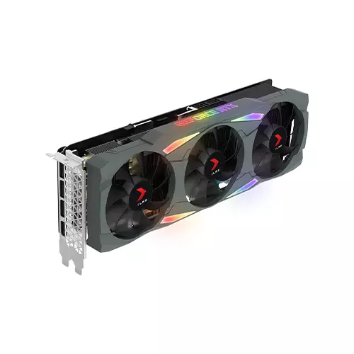 PNY GEFORCE RTX 3070 TI 8GB XLR8 GAMING UPRISING EPIC-X RGB TRIPLE FAN GRAPHICS CARD-gallery-3