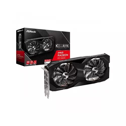 ASROCK AMD RADEON RX 6600 CHALLENGER D 8GB GRAPHICS CARD