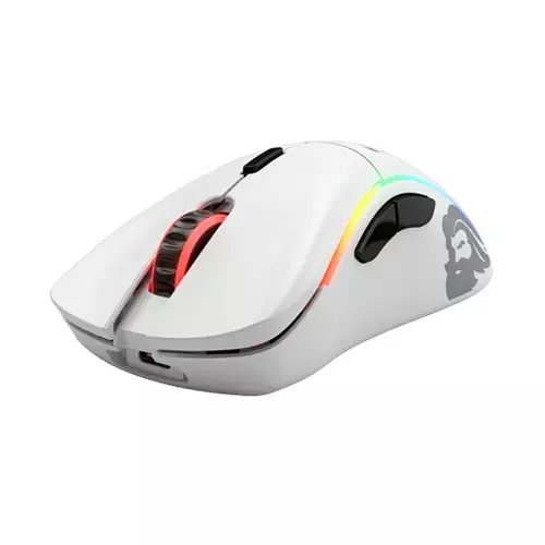 GLORIOUS MODEL D WIRELESS GAMING MOUSE (MATTE WHITE)-gallery-2