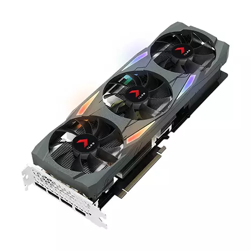 PNY GEFORCE RTX 3080 10GB XLR8 GAMING UPRISING EPIC-X RGB TRIPLE FAN GRAPHICS CARD-gallery-4
