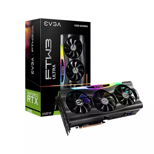 EVGA GEFORCE RTX 3080 12GB FTW3 ULTRA GAMING 12GB AMPERE GRAPHICS CARD