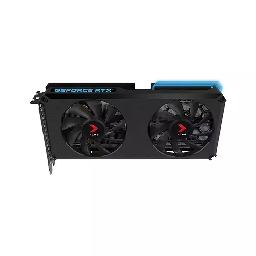 PNY GeForce RTX 3060 Ti 8GB XLR8 Gaming REVEL EPIC-X RGB Dual Fan Edition LHR GRAPHICS CARD-gallery-3