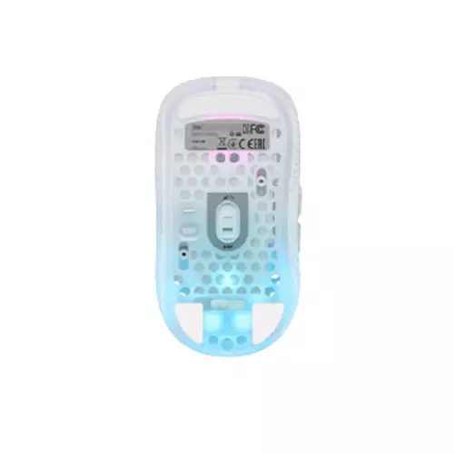 XTRFY MZ1 RGB ULTRA-LIGHT WIRELESS ERGONOMIC GAMING MOUSE (WHITE)-gallery-5