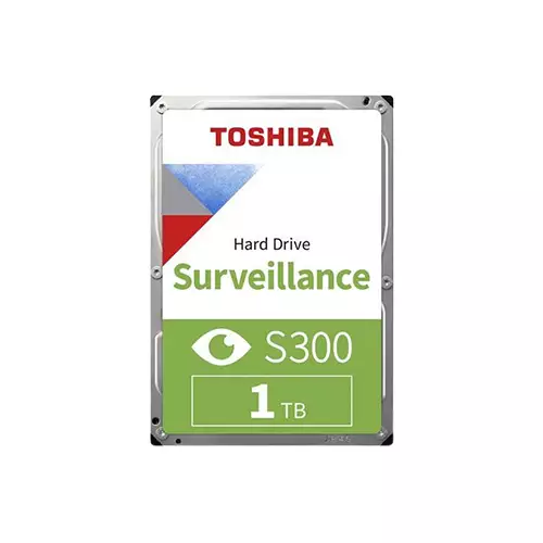 TOSHIBA S300 1TB SURVEILLANCE 5700 RPM 3.5” HARD DRIVE