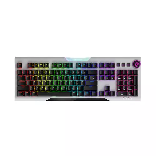DAREU EK925 II RGB HOTSWAPPABLE MECHANICAL WIRED GAMING KEYBOARD WITH KNOB (RED SWITCH)