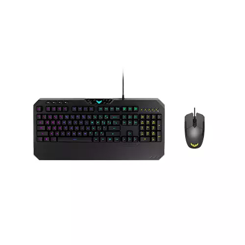 ASUS TUF GAMING K5 & M5 RGB KEYBOARD COMBO
