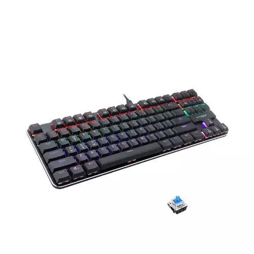 E-YOOSO K630 RAINBOW RGB WIRED GAMING MECHANICAL KEYBOARD (BLUE SWITCH)-gallery-2