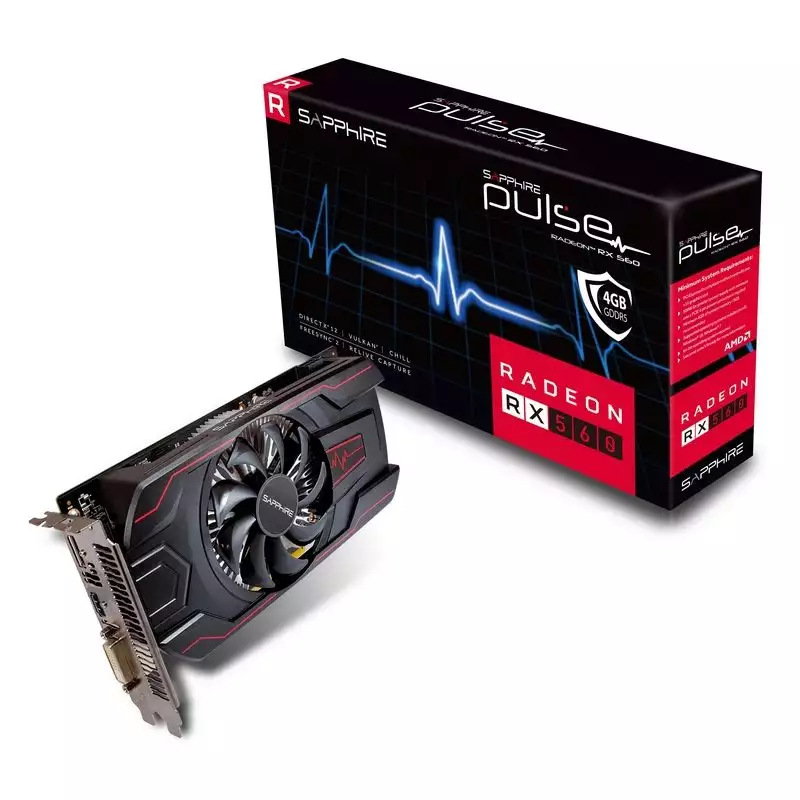 SAPPHIRE PULSE RADEON RX 560 4G GDDR5 Graphics Card Price in