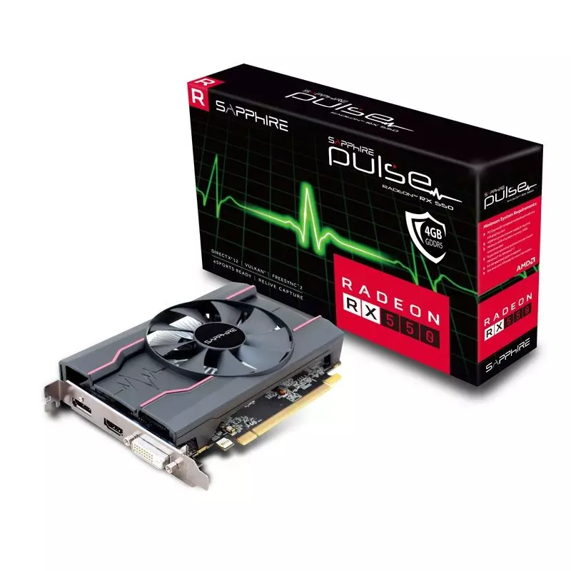 SAPPHIRE PULSE RADEON RX 550 4GB Graphics Card