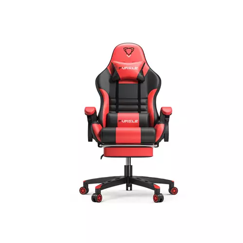 FURGLE PRO SERIES GAMING CHAIR WITH FOOTREST-RED