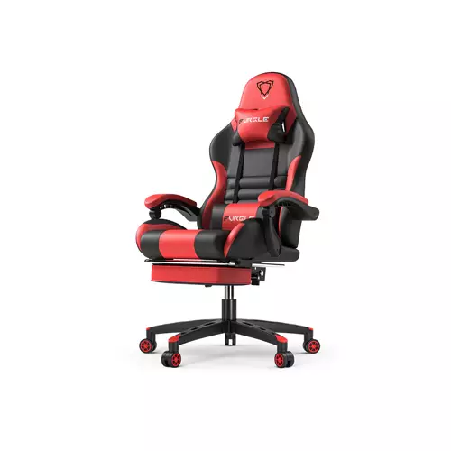 FURGLE PRO SERIES GAMING CHAIR WITH FOOTREST-RED-gallery-4