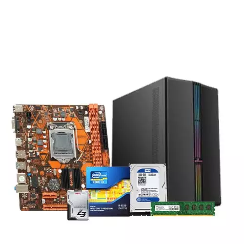 INTEL CORE I3 3RD GEN ESONIC H61 4GB RAM 128GB SSD 500GB HDD CORPORATE PC