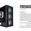 1ST PLAYER X5 COMPUTER RGB GAMING CASE (BLACK)-gallery-1