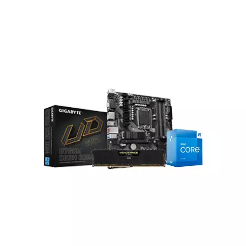 CORE I5 13400 RAPTOR LAKE AND GIGABYTE B760M DS3H AND CORSAIR 16GB