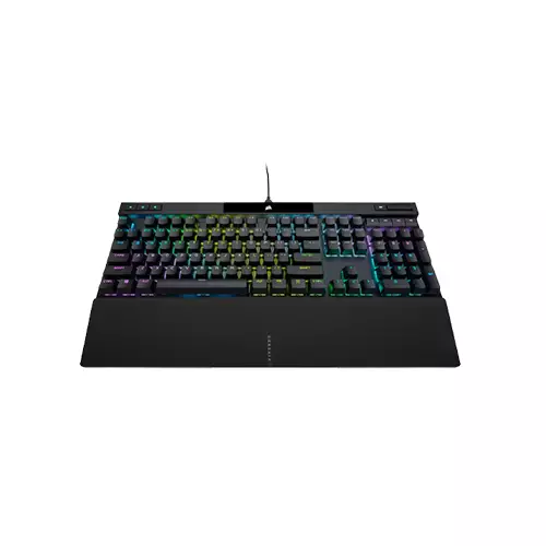 CORSAIR K70 PRO RGB PBT DOUBLE SHOT PRO KEYCAPS OPTICAL-MECHANICAL GAMING KEYBOARD-gallery-1