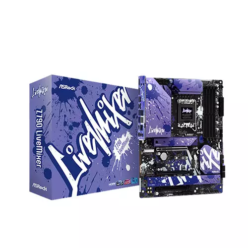 ASROCK INTEL Z790 LIVEMIXER LGA1700 13 GEN DDR5 ATX MOTHERBOARD