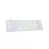 DARK ALIEN K710 HOT SWAPPABLE DETACHABLE WIRED KEYBOARD WHITE-gallery-1
