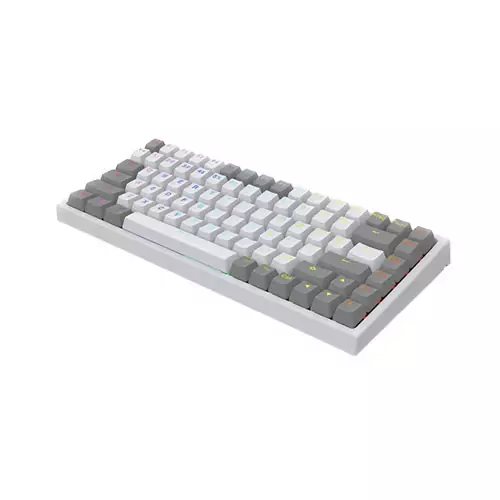 KEYCOOL KC84 RGB HOTSWAP MECHANICAL KEYBOARD – WHITE-gallery-2