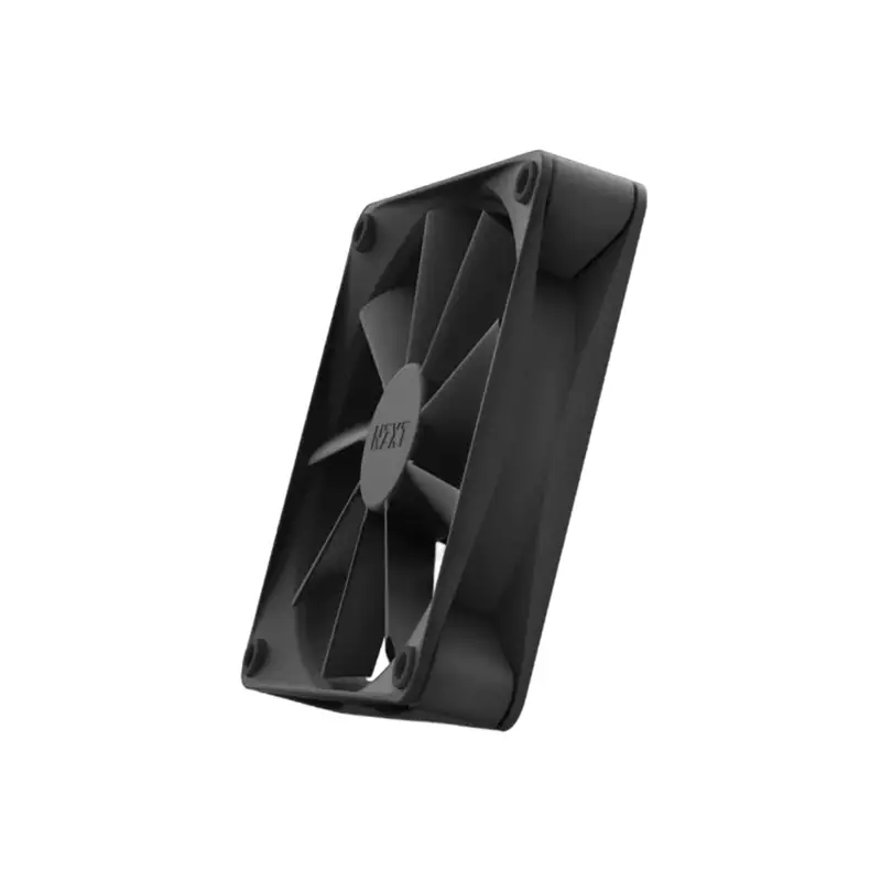 NZXT F120Q 120MM QUIET AIRFLOW CASE FAN - BLACK & WHITE-gallery-1