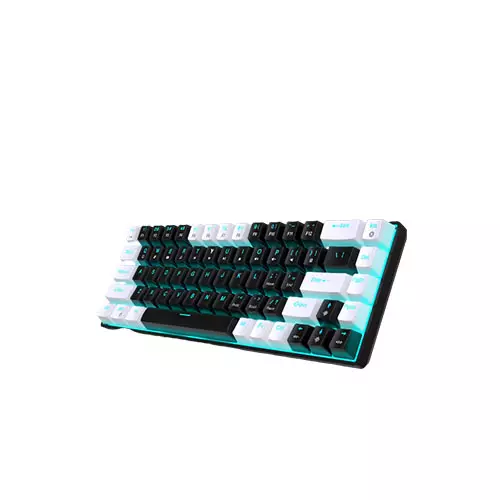 HXSJ V800 SINGLE BACKLIT HOTSWAPPABLE MECHANICAL KEYBOARD BLUE SWITCH