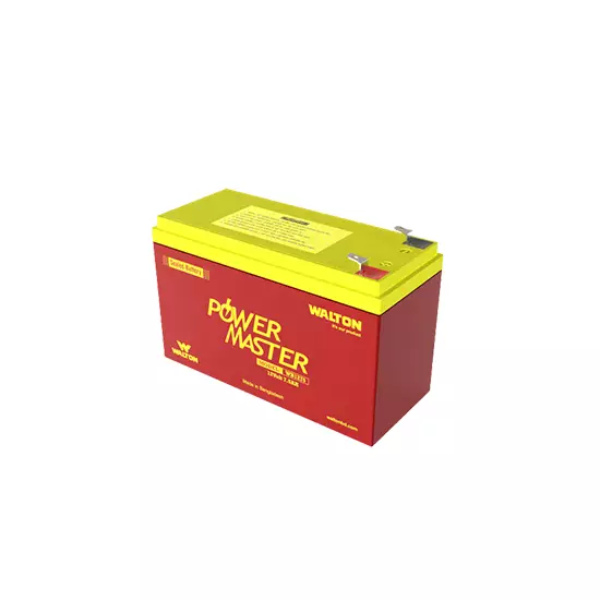 WALTON POWER MASTER WB1275 12VOLT 7.5AH SEALED BATTERY-gallery-1