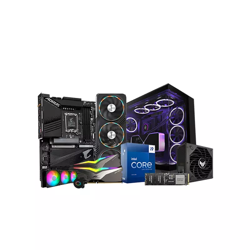 INTEL CORE I9 13TH GEN GIGABYTE RTX 4090 GAMING OC 24GB GPU 64GB RAM 2TB SSD GAMING PC