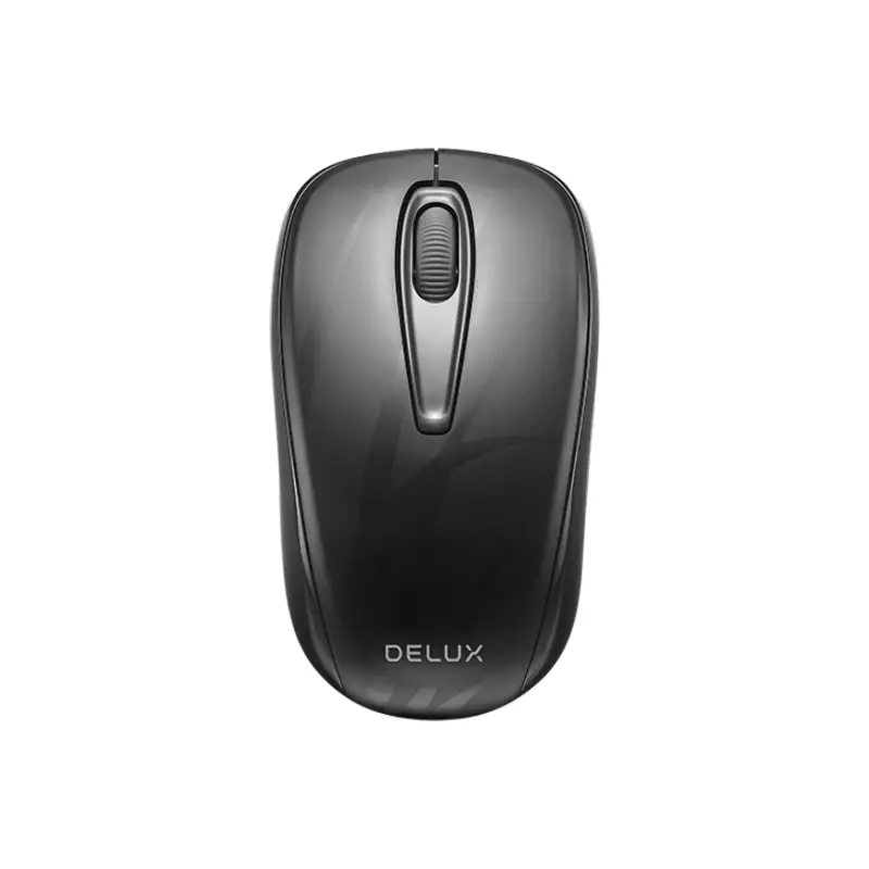 DELUX M107GX WIRELESS GAMING MOUSE (BLACK)