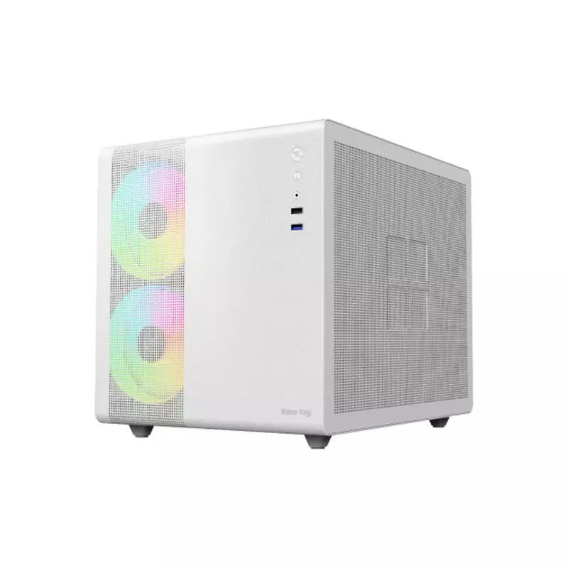 VALUE-TOP V300W COMPACT GAMING MINI TOWER MICRO ATX WHITE CASING-gallery-2