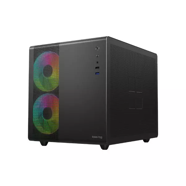 VALUE-TOP V300 COMPACT GAMING MINI TOWER MICRO ATX BLACK CASING-gallery-2