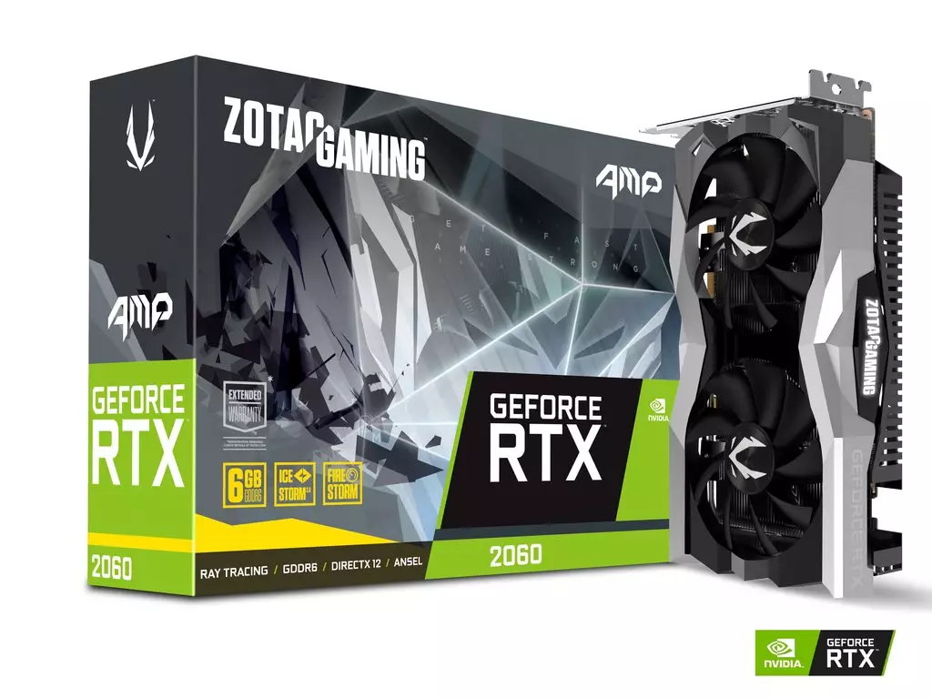 ZOTAC GAMING GeForce RTX 2060 AMP 6GB Graphics Card