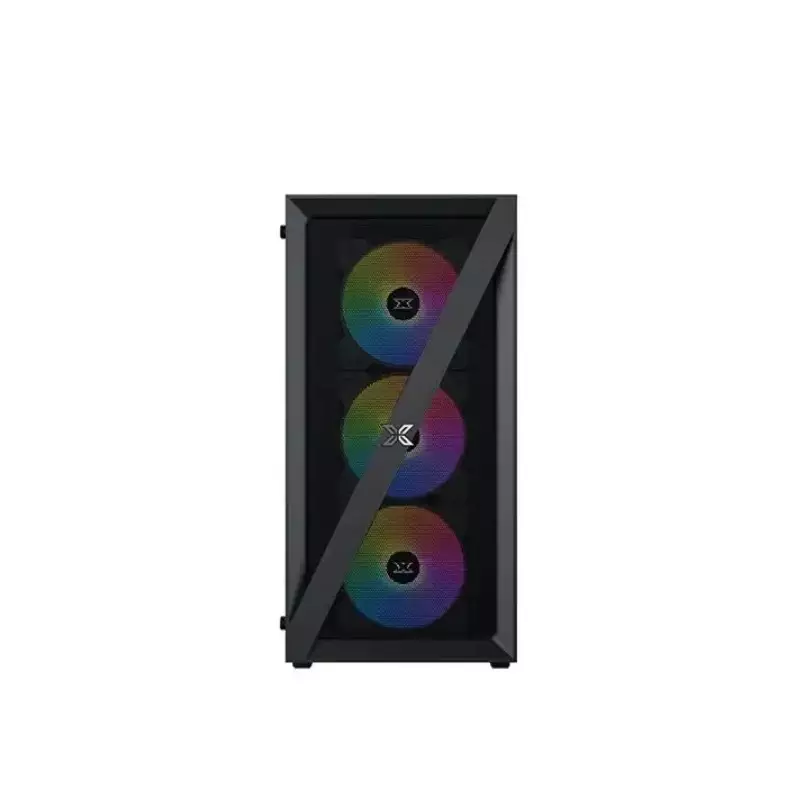 XIGMATEK BLADE RGB ATX MID TOWER GAMING CASE BLACK-gallery-1