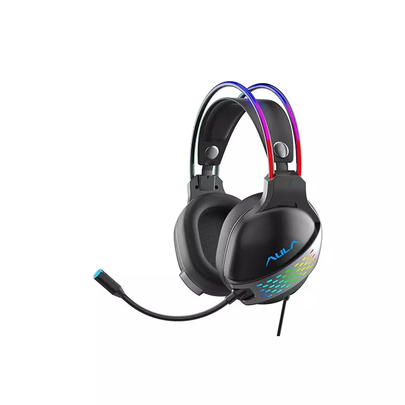 AULA S503 RGB WIRED GAMING HEADPHONE BLACK