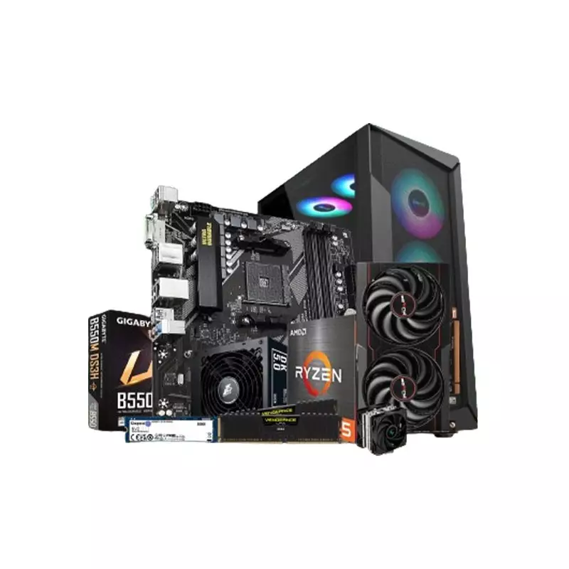 Computer 5600 AMD RYZEN 5 5600 RX 6600 GAMING PC PRICE IN BD | TECHLAND BD