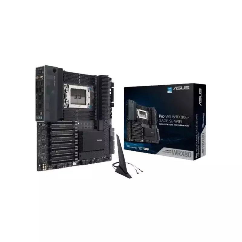 ASUS Pro WS WRX80E-SAGE SE WIFI AMD sWRX8 E-ATX Workstation Motherboard