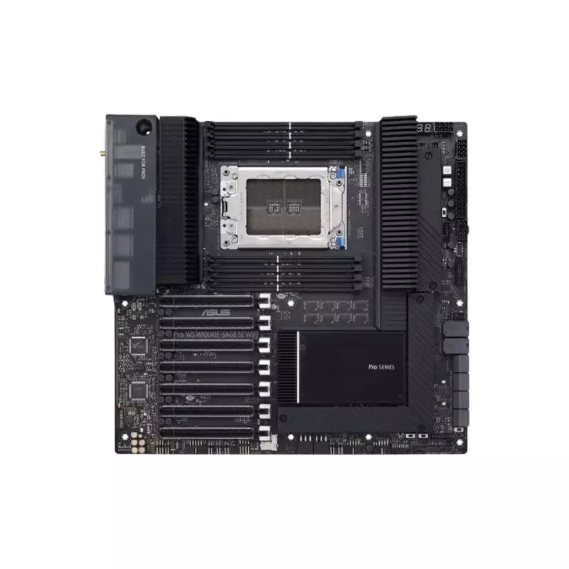 ASUS Pro WS WRX80E-SAGE SE WIFI AMD sWRX8 E-ATX Workstation Motherboard-gallery-1