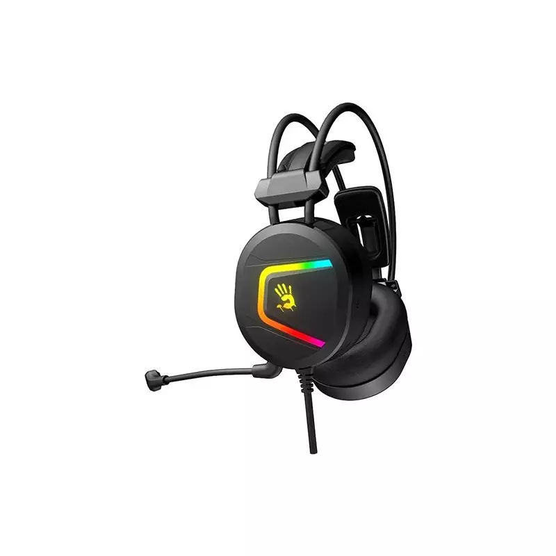 A4tech Bloody MC750 RGB ANC Wired Gaming Headset (Black)-gallery-1