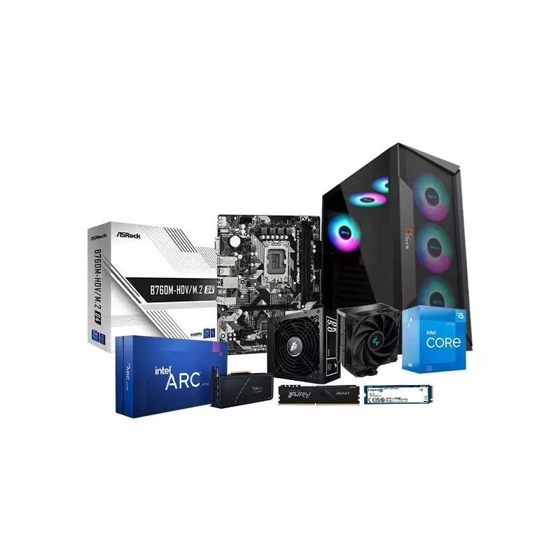 Intel Core I5-12400F ASROCK B760M Motherboard 16GB RAM 1TB SSD Gaming PC