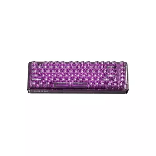 ThundeRobot K75 Tri-Mode Gasket Mount Keyboard (Transparent)