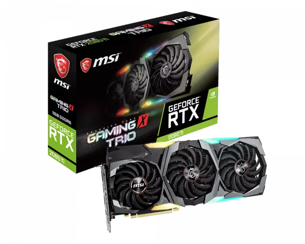 MSI GeForce RTX 2080 Ti GAMING X TRIO 11GB Graphics Card