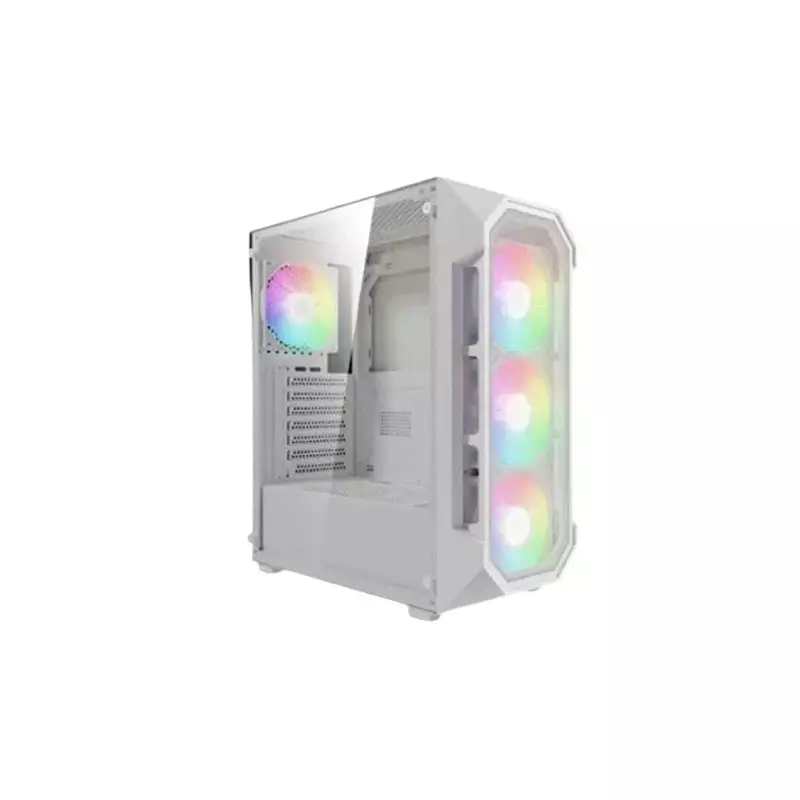 Gamdias AURA GC1 ELITE RGB Mid-tower ATX Gaming Case (White)