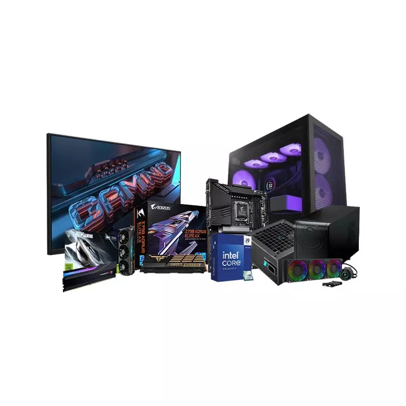 Intel core I9-14900K Gigabyte Z790 Motherboard 32GB RAM 1TB SSD Gaming Desktop PC With RTX 16GB Graphics