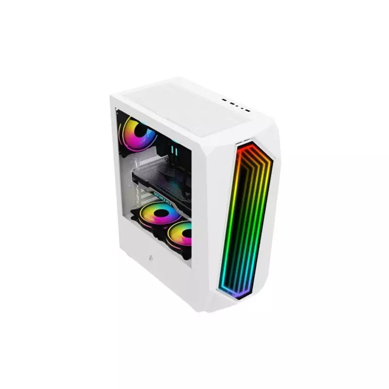 1st Player IS-6 ARGB ATX Gaming Case (White)-gallery-1