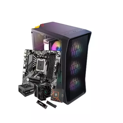 AMD Ryzen 7 7700 GIGABYTE B650M K 16GB RAM 500GB SSD Desktop PC