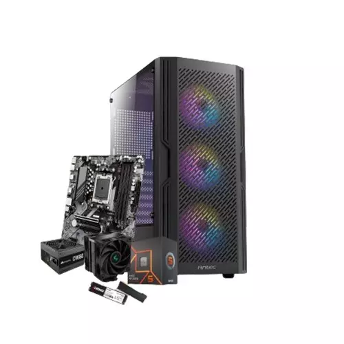 AMD Ryzen 5 7600 GIGABYTE B650M K 16GB RAM 512GB SSD Desktop PC