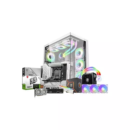 AMD RYZEN 5 7500F MSI B650M Motherboard 16GB RAM 1TB SSD Gaming PC with 8GB Graphics Card