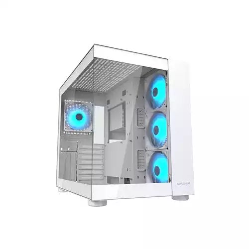 Cougar FV150 RGB Aluminium Body Tempered Glass Mid Tower ATX Gaming Case
