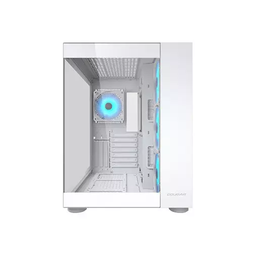 Cougar FV150 RGB Aluminium Body Tempered Glass Mid Tower ATX Gaming Case-gallery-2
