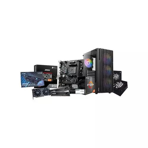 AMD Ryzen 5 5600 MSI B450m-a Pro Motherboard 16GB Ram 256GB SSD Gaming PC With Graphics