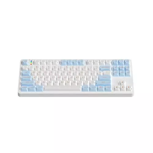 Zifriend Furycube G87 Gasket Hot-swappable Mechanical Keyboard (Noah Silver Switch)-gallery-1